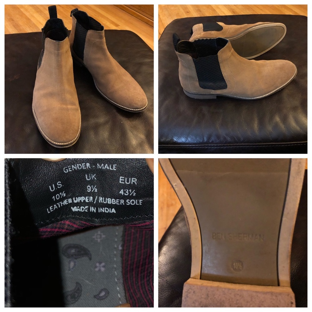 Men’s Ben Sherman Chelsea Boots. Last Chance !